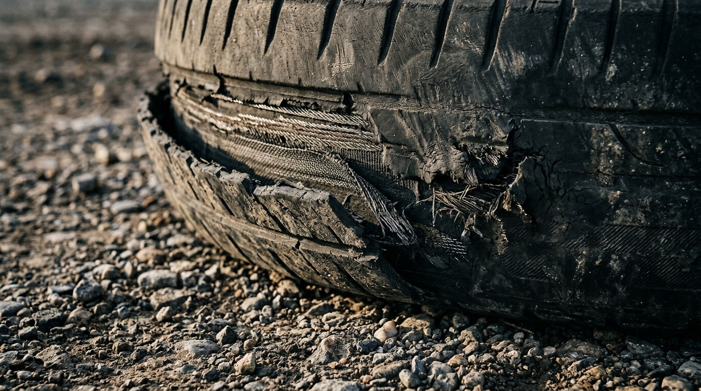 Tire tread separation is a common trigger for California rollover accidents and can support product liability claims