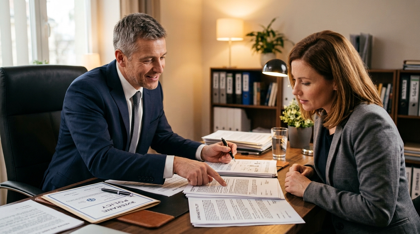 California test drive accident attorney reviewing an insurance dispute
