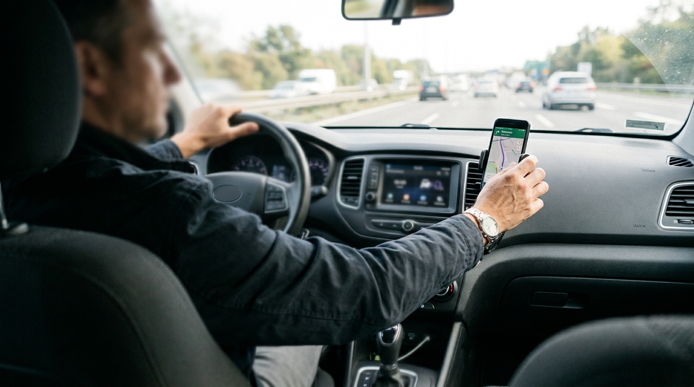 California distracted driving law explained